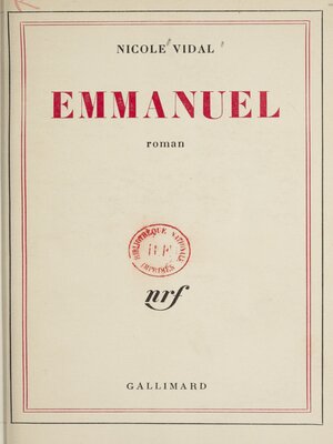 cover image of Emmanuel